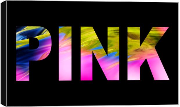 Pink. Canvas Print by Ashley Cooper