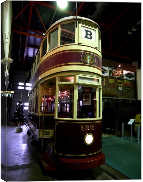 Museum tram Canvas Print by Martin Smith