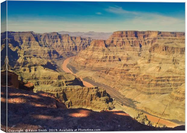 Grand Canyon and Colorado River Canvas Print by Kevin Smith