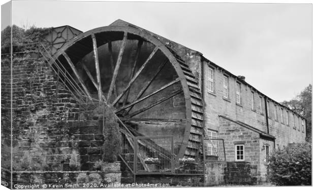 The Old Watermill   Pateley Bridge Yorkshire Canvas Print by Kevin Smith