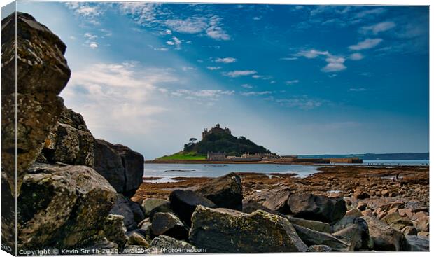 St Michaels Mount Cornwall Canvas Print by Kevin Smith