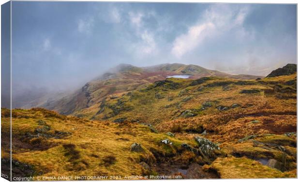View from Calf Crag Canvas Print by EMMA DANCE PHOTOGRAPHY