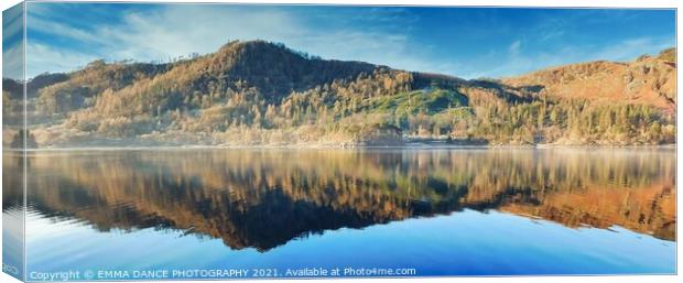 Thirlmere Reservoir  Canvas Print by EMMA DANCE PHOTOGRAPHY