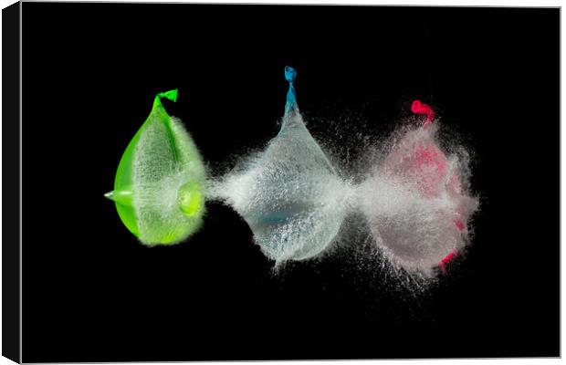 Bursting the Bubbles Canvas Print by Colin Shepherd