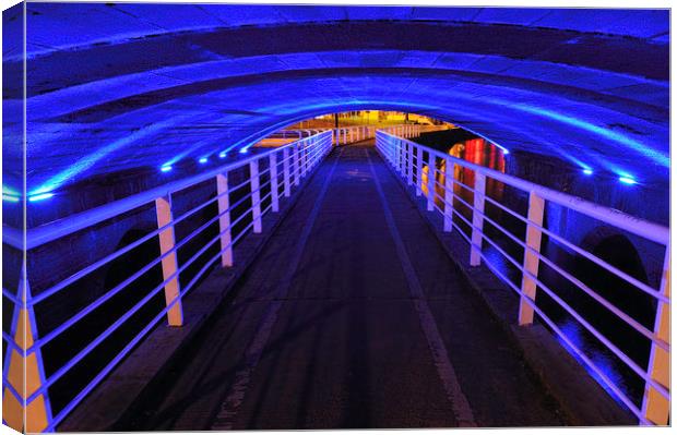 Under The Bridge Canvas Print by Ronnie Reffin