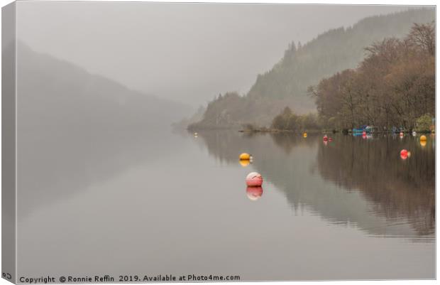 Misty Distance Canvas Print by Ronnie Reffin