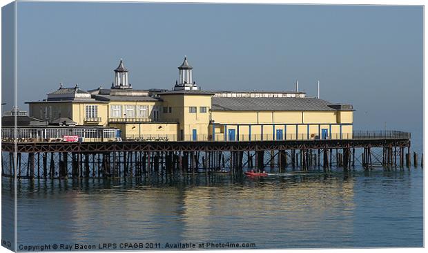 HASTINGS PIER, SUSSEX Canvas Print by Ray Bacon LRPS CPAGB