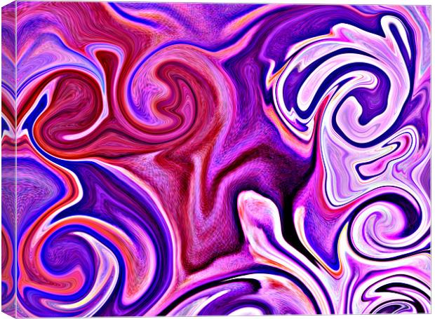 SWIRLS Canvas Print by Ray Bacon LRPS CPAGB