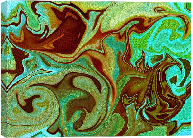 SWIRLS Canvas Print by Ray Bacon LRPS CPAGB