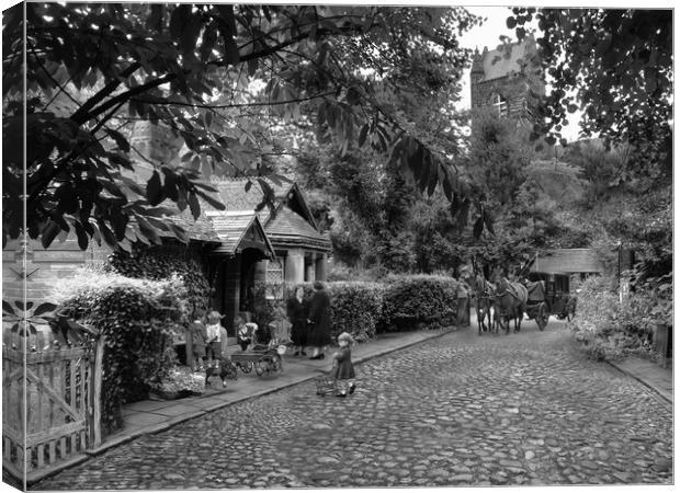 St Chads Lodge Canvas Print by Kevin Dermot O'Doherty