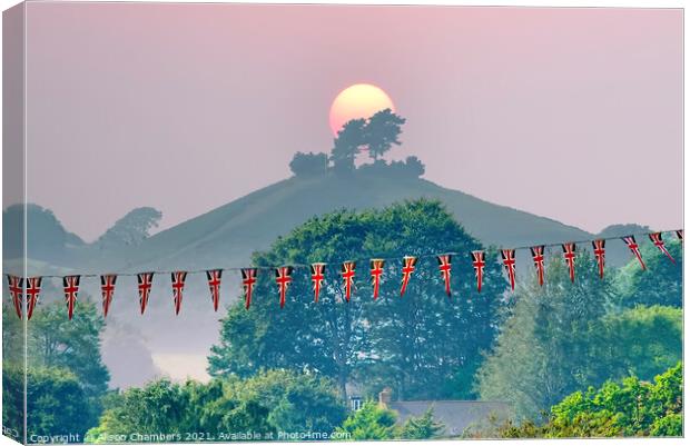 Colmers Hill   Canvas Print by Alison Chambers