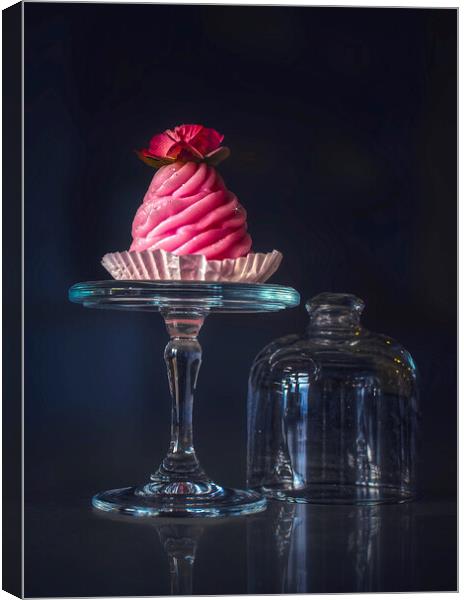 Pretty As A Cupcake Canvas Print by Alison Chambers