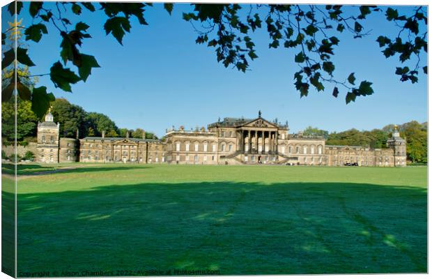 Wentworth Woodhouse Canvas Print by Alison Chambers
