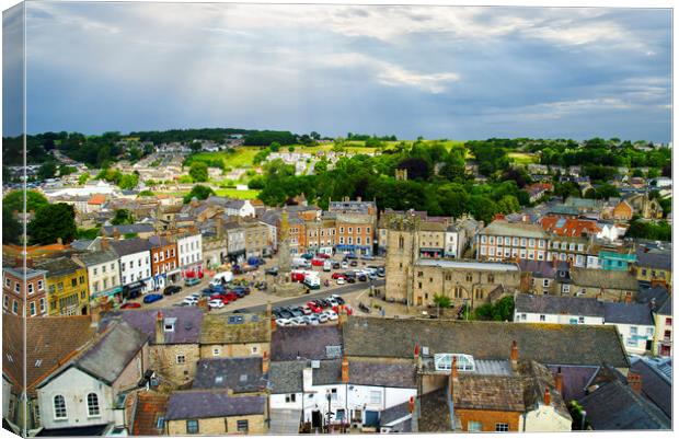 Richmond North Yorkshire  Canvas Print by Alison Chambers