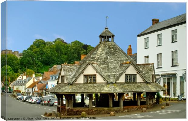 Dunster Somerset Canvas Print by Alison Chambers