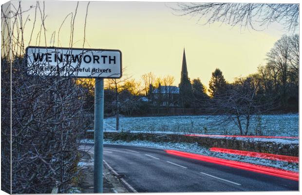 Wentworth Rotherham  Canvas Print by Alison Chambers