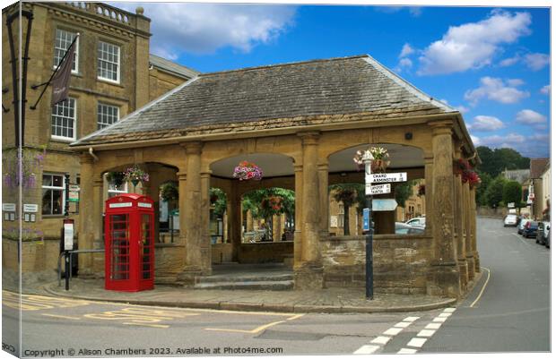 Ilminster Canvas Print by Alison Chambers