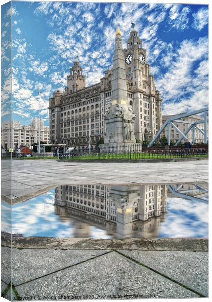 Liverpool  Canvas Print by Alison Chambers