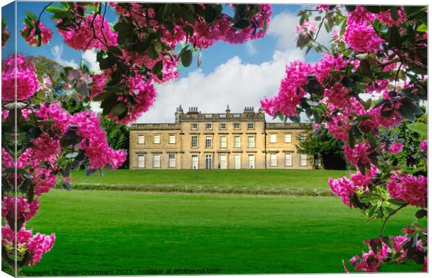 Cannon Hall Barnsley  Canvas Print by Alison Chambers