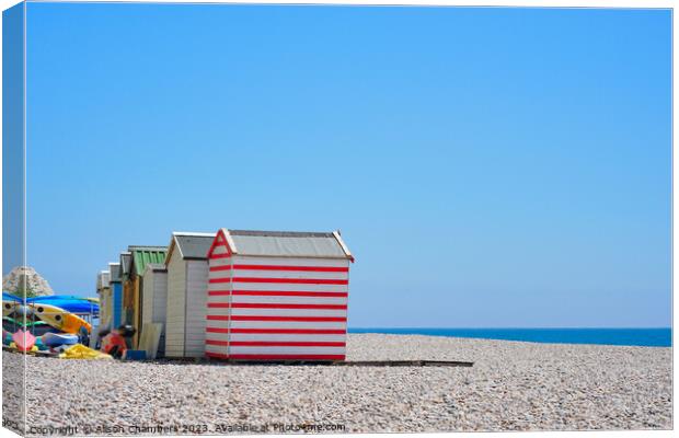 Beer Devon Canvas Print by Alison Chambers