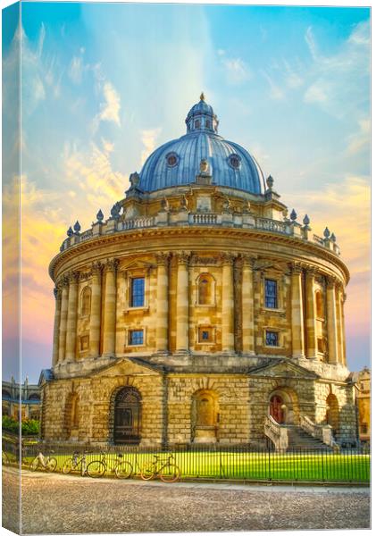 Radcliffe Camera Oxford Canvas Print by Alison Chambers