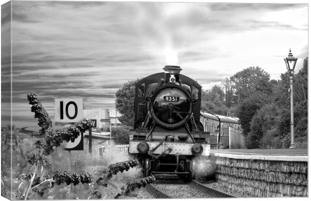 Watchet West Somerset Railway  Canvas Print by Alison Chambers