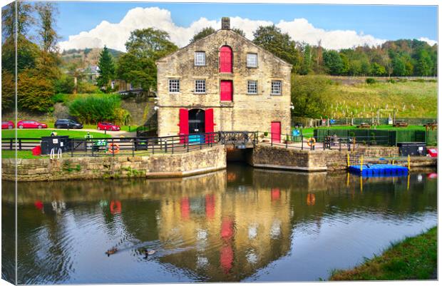 Standedge Visitor Centre Canvas Print by Alison Chambers