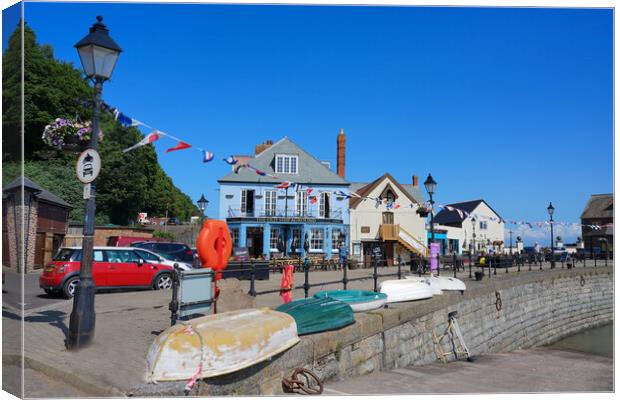 Minehead Somerset Canvas Print by Alison Chambers