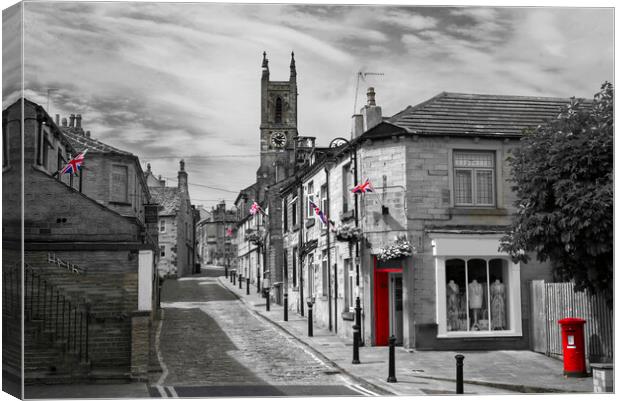 Honley Huddersfield  Canvas Print by Alison Chambers
