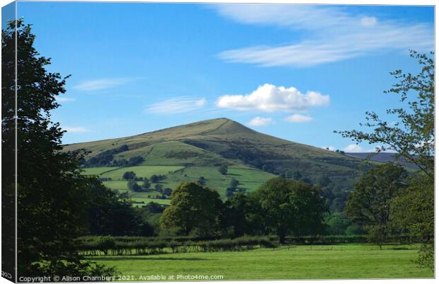 Lose Hill Canvas Print by Alison Chambers
