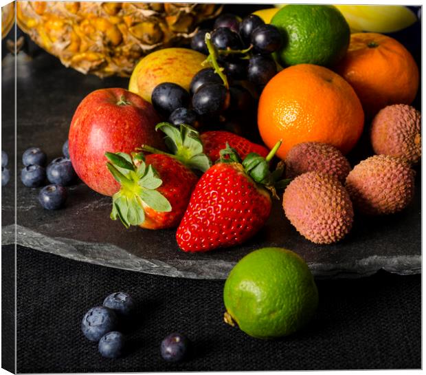 A Healthy Diet Canvas Print by Ian Homewood