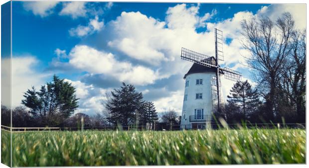 The Gibbet Mill, South Wirral Canvas Print by Liam Neon