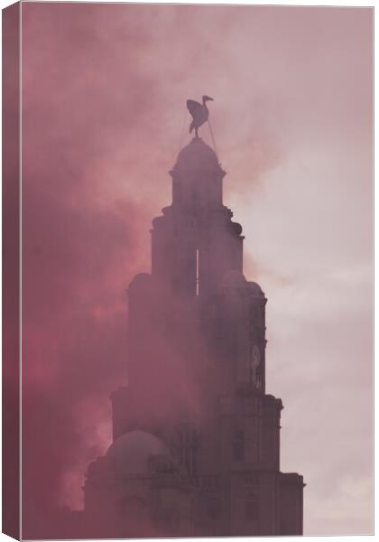 Liverpool Victory Parade 2022 Canvas Print by Liam Neon