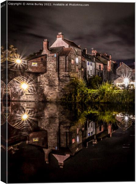 Enchanting Twilight View in Durham Canvas Print by Aimie Burley