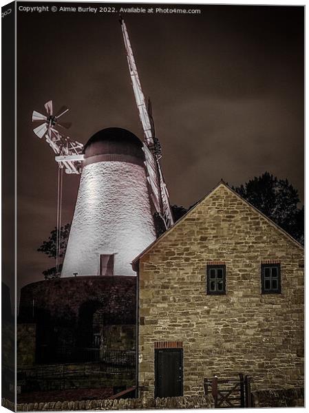 Fulwell Windmill  Canvas Print by Aimie Burley