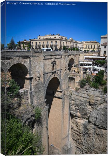 Romantic Ronda Canvas Print by Aimie Burley