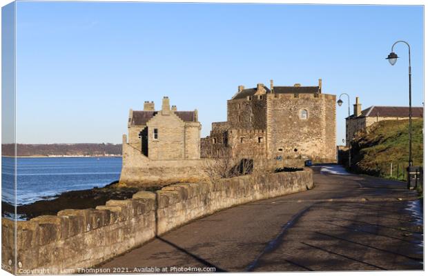 Blackness castle Canvas Print by Liam Thompson