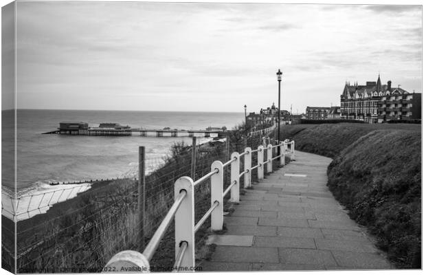 The seaside town of Cromer, North Norfolk Canvas Print by Chris Yaxley