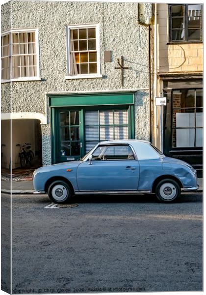 A dented classic parked in Norwich Canvas Print by Chris Yaxley
