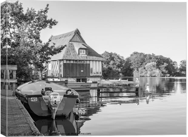 The beauty of Ranworth Broad Canvas Print by Chris Yaxley