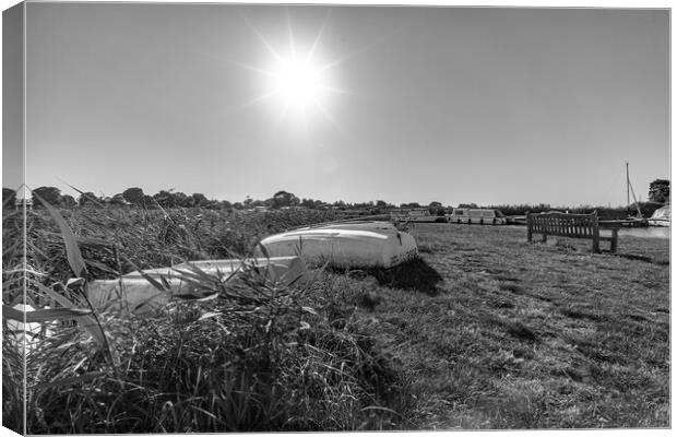 River Thurne, Norfolk Broads Canvas Print by Chris Yaxley