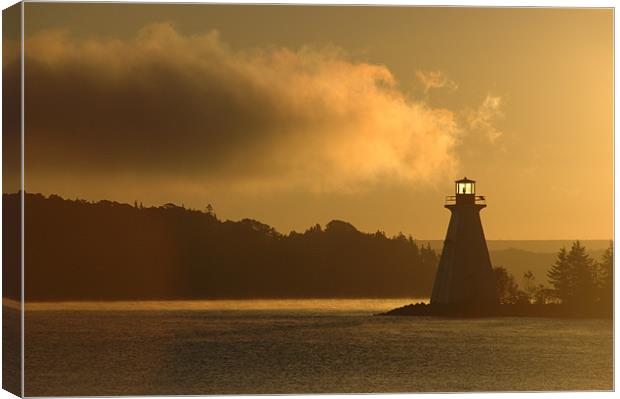 The Old Lighthouse  Canvas Print by Robert Gillespie