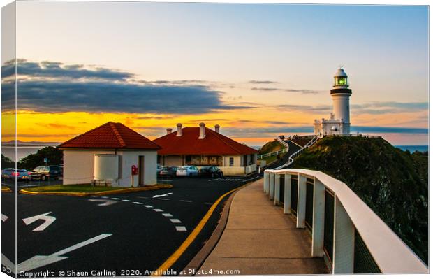 Cape Byron Lighthouse Canvas Print by Shaun Carling