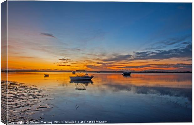 Sunrise At Victoria Point  Canvas Print by Shaun Carling