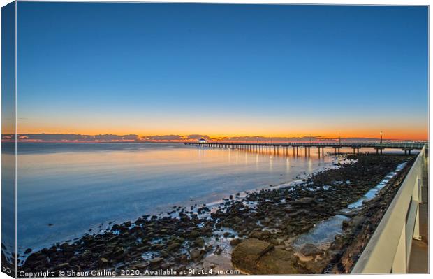 Shornecliffe Sunrise Canvas Print by Shaun Carling