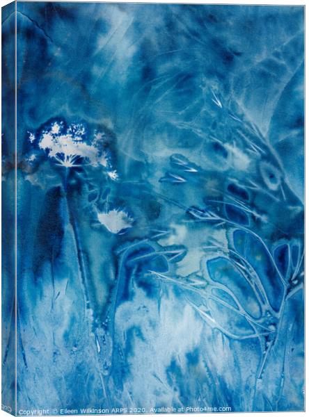 In the Blue Canvas Print by Eileen Wilkinson ARPS EFIAP