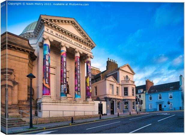 Perth Museum and Art Gallery Canvas Print by Navin Mistry