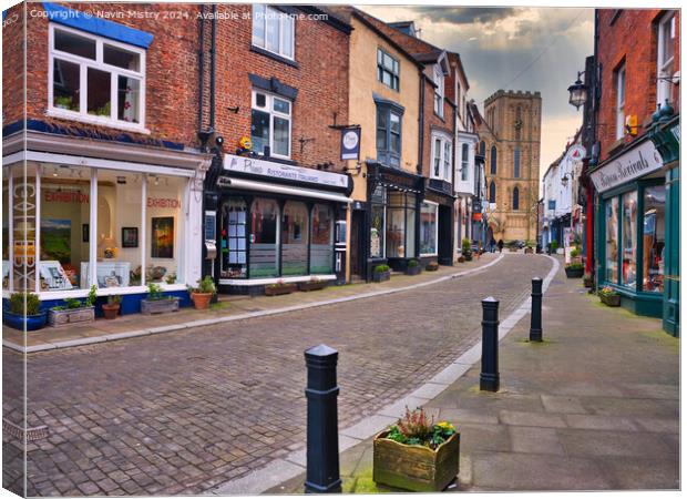 A view of Ripon  Canvas Print by Navin Mistry