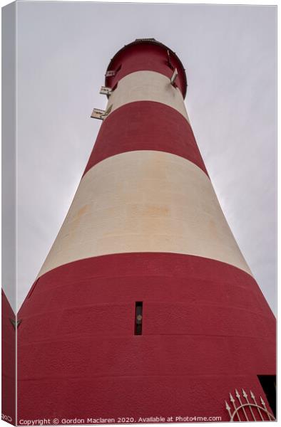 Smeatons Tower, Plymouth Hoe Canvas Print by Gordon Maclaren