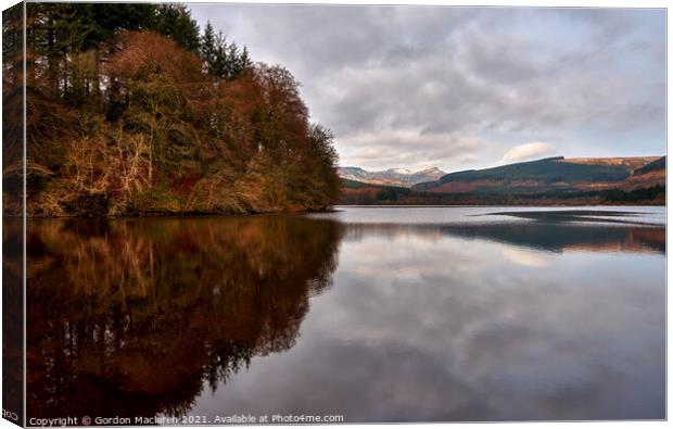 PenyFan in the Brecon Beacons viewed from Pontsticill Reservoir  Canvas Print by Gordon Maclaren